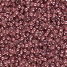 Miyuki rocailles Perlen 11/0 - Lined berry luster 11-364
